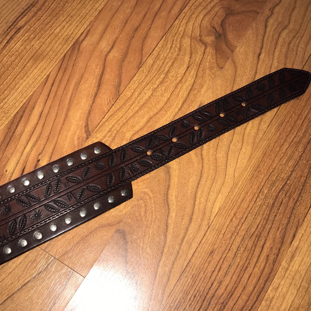 Genuine leather belt, size XL - Picture 5 of 6
